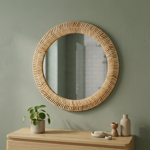 CRAFT INDIA OVERSEAS Brass Art Deco Style Handmade Eco-Friendly Decorative <b>Frame</b> Wall <b>Mirror</b> 5.0mm Thickness for Living Room - Product Image 4