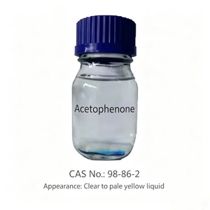 Acetofenona con 99% de Pureza CAS 98-86-2, Solvente de Alto Punto de Ebullición e Intermedio Orgánico para Estabilizador de PVC - Product Image 1
