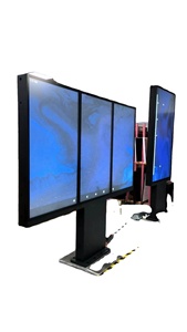 Mô-đun hóa thiết kế Giao hàng nhanh 10-15 ngày 32 43 49 55 65 75 inch ngoài trời LCD qsr 1980*1080 ổ đĩa thông qua Bảng <span class=keywords><strong>menu</strong></span> - Product Image 3