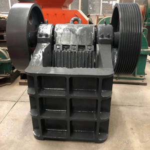 Concasseur de pierres de machines électriques PE200 * 300 dépisté déchargeant avec le gravier fin dans le Macket international - Product Image 2