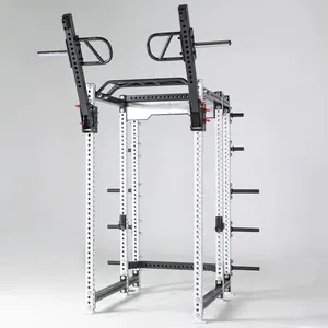 Rouser Fitness Luxury Power Rack Builder Multi Gym Functional Adjustable Commercial Squat Rack Strength Training Rack