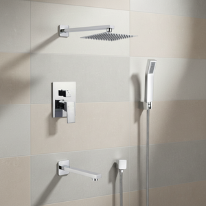 Athtub-hower ystem hrome, juego de grifo de 8 pulgadas - Product Image 5