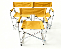 Chaise de Réalisateur Pliante en Aluminium avec Impression de Logo, Chaise Portable en Aluminium, Chaise de Réalisateur