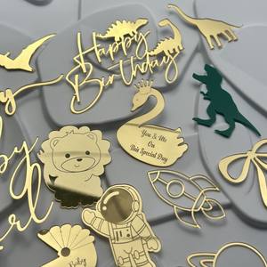 Decoración para Pastel de Primer Cumpleaños de Bebé, Artículos para Fiesta, Decoración para Cupcakes - Product Image 5