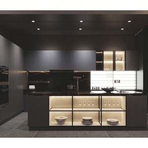 Ensembles d'armoires de cuisine en bois massif d'usine Armoires de cuisine Armoires de cuisine modernes prêtes à assembler - Product Image 4