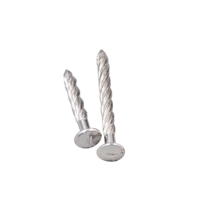 Fábrica de China Clavos en espiral de acero inoxidable Tornillos de expansión Clavos roscados impulsados por martillo oculto Clavos torcidos - Product Image 5