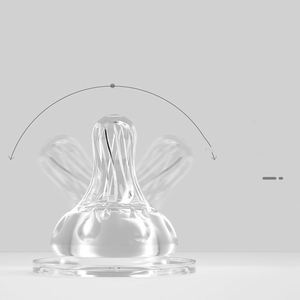 Biberon d'alimentation pour bébé 3-en-1 anti-étouffement, motif animal de dessin animé, en PP de qualité alimentaire, vente en gros - Product Image 5