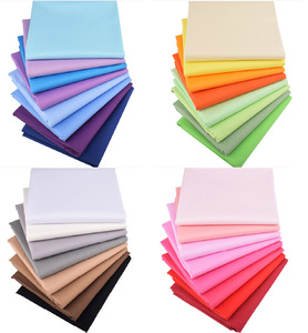Paquete de Tela de 50 Colores Sólidos para Manualidades, Tela de Retazos Pequeños Surtidos para Decoración, Venta al por Mayor, En Stock - Product Image 1