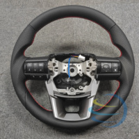 Volant chauffant en cuir GR Sport personnalisé pour Toyota Hilux N70 N80 Vigo Revo Sr5 2022 2000 2006 2024 Grs Rugged X D4d Gun125