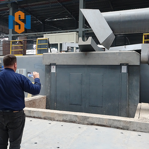 Edelstahl-Induktionsschmelztiegel 500-600kg/h Aluminiumoxid-Schmelzofen mit Pumpenmotor & Lager - Product Image 4