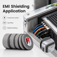 Joint d'étanchéité en mousse conductrice découpée pour blindage EMI, mousse nickel-cuivre pour blindage RF des circuits imprimés et des appareils électroniques