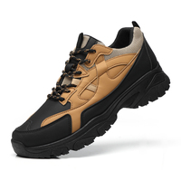 Bottes de Montagne d'Escalade Homme Chaussures de Randonnée Anti-Dérapantes Imperméables Résistantes à l'Usure pour Activités Sportives en Plein Air