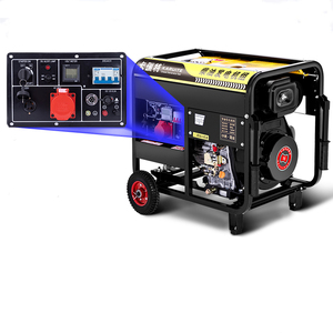 Generador Eléctrico Doméstico 220v Monofásico 3/5/6/8 KW/10KW Trifásico 380V Doble Voltaje para Exteriores - Product Image 1