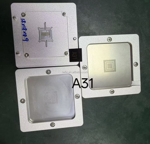 Plantilla y Kit de Bolas para Reballing BGA para <span class=keywords><strong>A31</strong></span>, Plantilla de 82x82mm, Uso Directo para Retrabajo de IC - Product Image 4