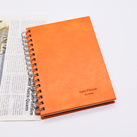 Cuaderno de Viaje A5 de 70 Hojas con Impresión Personalizada, Estilo Simple, Cubierta de Cuero, Apertura Plana, Diario para Estudiantes