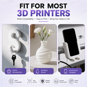 Filamento de Impresión 3D Magforms Hyper Sin Bobinas, Recarga de Filamento PETG HF de 1.75mm, 1kg, 10kg, 20kg para Bambu Lab A1 - Product Image 4