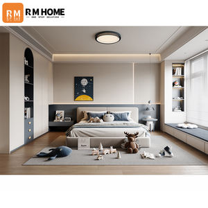 Современный минималистичный деревянный спальный гарнитур татами на заказ, включая кровать, стол и книжную полку, для дома, офиса, квартиры или отеля - Product Image 3