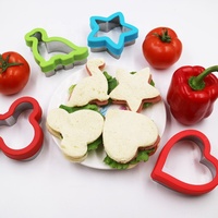 China Factory Hartvormige Koekjesvormpjes Set Dinosaurusvormige Sandwichvormpjes Dierlijke en Fruitvormpjes