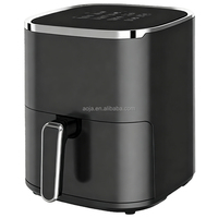 Friteuse à air numérique de haute qualité 4L 5L 6L 7.5L Écran tactile Sans fumée et sans huile avec contrôle de la température et de la durée Prix bas