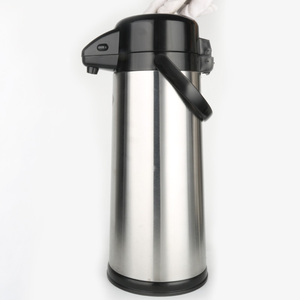 <span class=keywords><strong>Airpot</strong></span> de acero inoxidable de 2,2 L, con bomba de aire de presión manual, botellas de agua de vidrio para café, té - Product Image 3