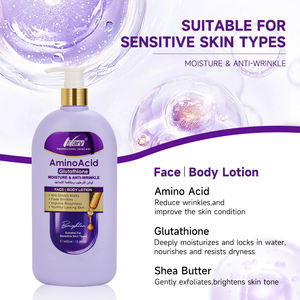 Nary Lotion pour le corps hydratante en gros Acide aminé <span class=keywords><strong>éclaircissant</strong></span> 450ml Vitamine V Anti-âge Cacao Crème pour le corps nourrissante <span class=keywords><strong>Lait</strong></span> - Product Image 3