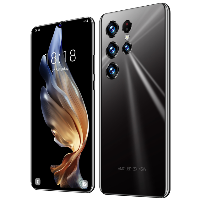 GSM4 Frequency Dual Sim Card Cheap Game Phone Android 11 6.82 Inch Android Smartphone