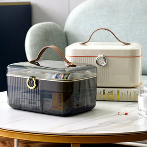 Botiquín Médico Familiar YHYP, Material PP de 2 Capas, Capacidad de 3-6L, Botiquín de Primeros Auxilios para el Hogar, Juego Completo de Emergencia, Cajas de Medicamentos - Product Image 1