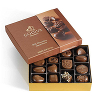 Boîte à chocolat rigide en papier kraft, nouveau design, recyclable, avec estampage à chaud doré, revêtement UV et gaufrage