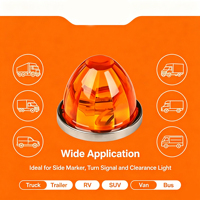 Nouvelle lumière de remplacement LED pour voiture et camion, design pastèque, 12-24V, clignotant latéral, voyant d'avertissement, signalisation latérale
