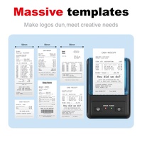 MHT- P11 58mm Printer Thermal Portabel untuk Struk, Produsen OEM, Nirkabel, Genggam, Mini, Printer POS Mobile, Android IOS