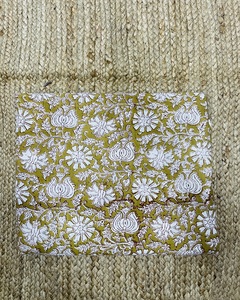 High Quality Hand-Block Printed Fabrics for Clothing Block Print <b>Quilt</b> Fabric Scarf & Dress Material Lightweight - Product Image 3