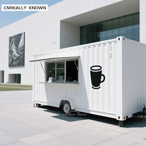 Contenedor Bar al Aire Libre de 20 pies, Totalmente Equipado para Bar o Restaurante, con Ventana de Aluminio, Contenedor de Almacenamiento, Cafetería Comercial - Product Image 4