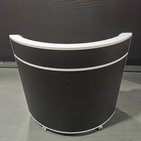 Écran d'affichage LED pour DJ Jode P2.5 P1.86 en forme d'arc, station mobile pour événements de discothèque, console de stand, mur vidéo LED