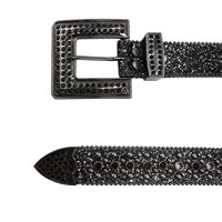 Ceintures à strass élégantes pour femmes, ceinture en cuir brillant à la mode, ceinture de fête de mariage, cadeaux de Saint-Valentin pour les couples et les petites amies