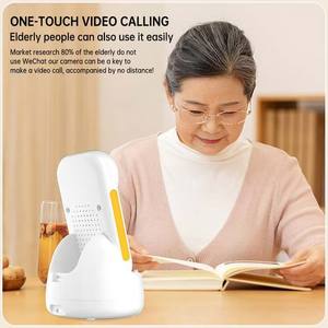 Cámara de Vigilancia para Bebés de 3MP con Llamada de un Clic, Videollamada Bidireccional, Cámara para el Hogar, Cuidado Remoto por Teléfono Móvil para Ancianos y Niños - Product Image 5