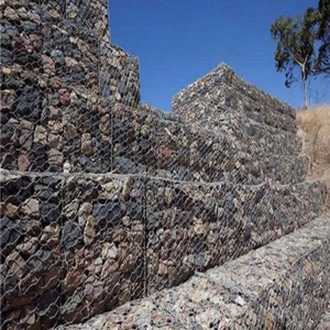 Filet de gabion <span class=keywords><strong>hexagonal</strong></span> galvanisé Construction bon marché Treillis métallique soudé Cage en pierre Forme de trou carré Boîte de gabion Coupe personnalisée - Product Image 6