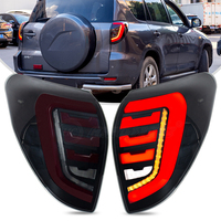 Feu arrière LED pour Toyota RAV4 2009-2012, ensemble de feux arrière avec feux de jour DRL, feu stop, clignotant, accessoires automobiles