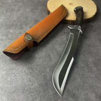 Couteau de survie en acier inoxydable personnalisable avec manche en bois de noyer, facile à transporter, pour le camping en plein air