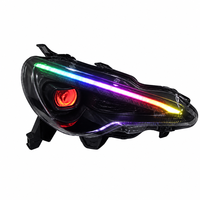 Phare de remplacement RGB anti-âge haute performance à changement de couleur pour Toyota GT86 BRZ, lentille transparente anti-UV, offre spéciale usine Nafu