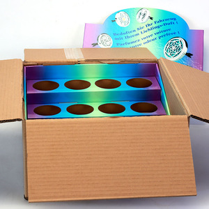 Recyclable Detachable Rotating Modern <strong>Counter</strong> <strong>Display</strong> <strong>Box</strong> Retail Advertising for Top Show Auto Perfume Car Air Freshener <strong>Holes</strong> - Product Image 6