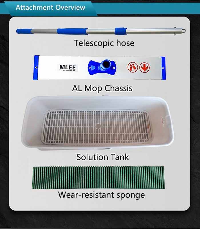 MLEE ES600 New Escalator Cleaning Mop