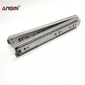 Floor Mount Ball Bearing Slide Drawer <strong>Soft</strong> <strong>Close</strong> Drawer Slide Telescopic Channels Drawer <strong>Rail</strong> - Product Image 3