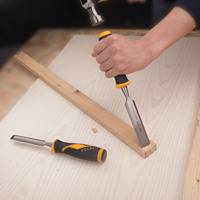 TOLSEN 25056 Nouveau design breveté Ciseau à bois pour le travail du bois pour le confort et l'efficacité