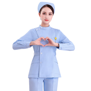 Gran oferta de uniformes médicos para hombres, conjuntos de uniformes de enfermera para hospitales, transpirables y de secado rápido, servicio OEM hecho a medida - Product Image 4