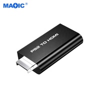 Otros Accesorios de Juego Convertidor PS2 a HDMI PS2 a HDMI con Salida de Audio de 3.5mm