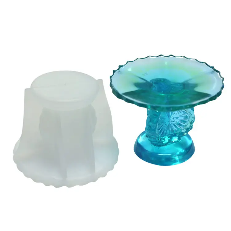 High Quality Custom Sustainable DIY Crown Table Shape Silicone Epoxy Mold