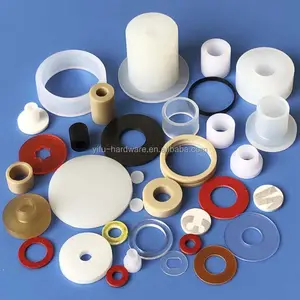Espaciador de plástico PTFE/nailon m4 028, espaciador de plástico led, 10mm, 20mm, redondo, espaciador de anillo de plástico blanco y negro