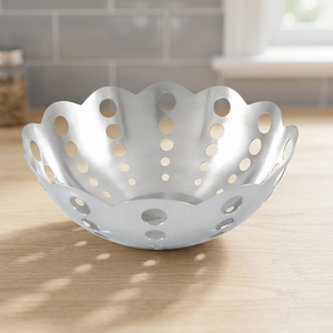 Bol à fruits en acier inoxydable, support de rangement pour fruits et légumes - Product Image 2