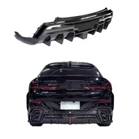 Kit de Carrocería de Fibra de Carbono Estilo Lumin, Difusor Trasero, Alerón Trasero para BMW X6 G06