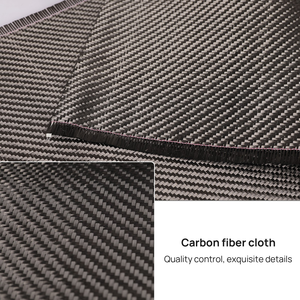 Rollo de Tela de Fibra de Carbono Real de 50 Metros, 6K, 320g, con Ancho de 1 Metro - Product Image 4